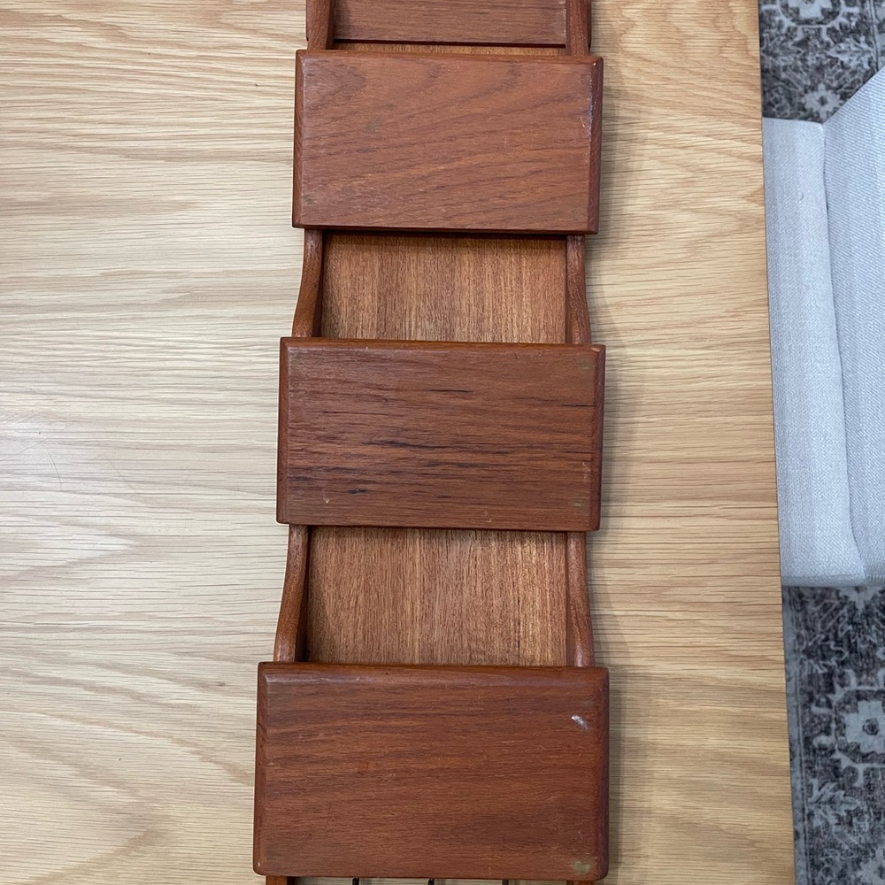 Goodwood letter rack | Hanging wood ms organizer